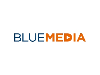 BLUE MEDIA Marketing logo design by Janee