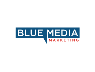 BLUE MEDIA Marketing logo design by Diancox