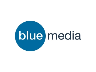 BLUE MEDIA Marketing logo design by Janee