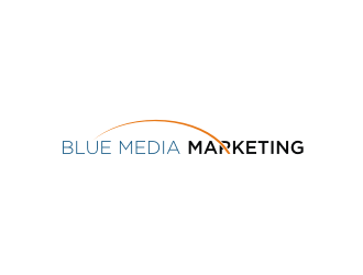 BLUE MEDIA Marketing logo design by Diancox