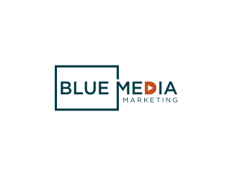 BLUE MEDIA Marketing logo design by ArRizqu