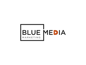 BLUE MEDIA Marketing logo design by ArRizqu