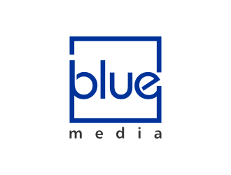 BLUE MEDIA Marketing logo design by perf8symmetry