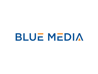 BLUE MEDIA Marketing logo design by ammad