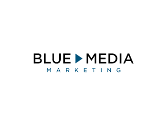 BLUE MEDIA Marketing logo design by jancok