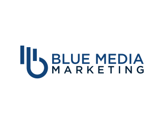 BLUE MEDIA Marketing logo design by sitizen