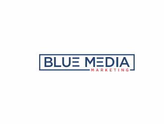 BLUE MEDIA Marketing logo design by afra_art