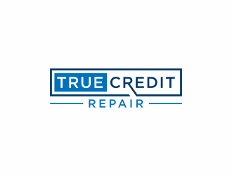 True Credit Repair logo design by checx