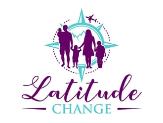 Latitude Change logo design by MAXR