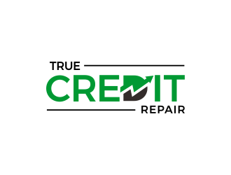 True Credit Repair logo design by creator_studios