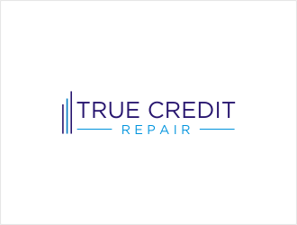 True Credit Repair logo design by bunda_shaquilla