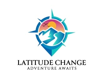 Latitude Change logo design by nehel