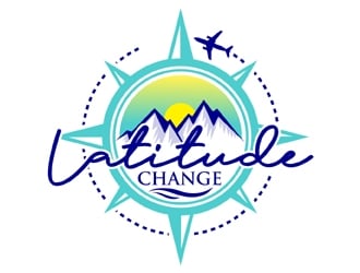 Latitude Change logo design by MAXR