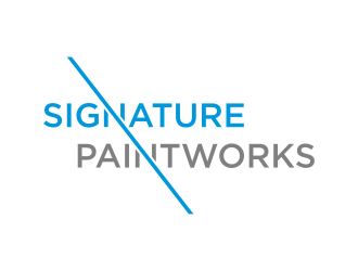 Signature Paintworks  logo design by savana