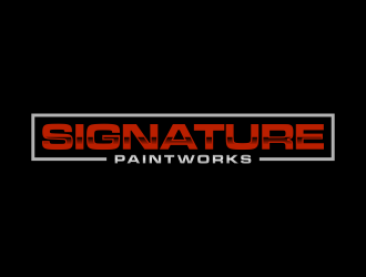 Signature Paintworks  logo design by savana