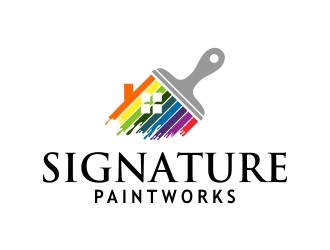 Signature Paintworks  logo design by mletus