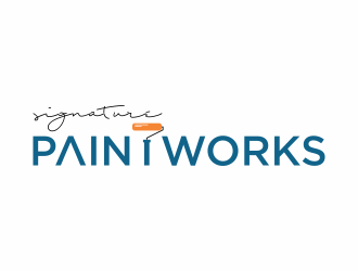 Signature Paintworks  logo design by hopee