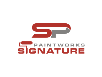 Signature Paintworks  logo design by tejo