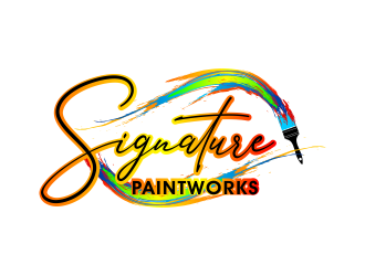 Signature Paintworks  logo design by beejo