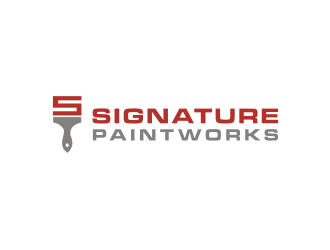 Signature Paintworks  logo design by tejo