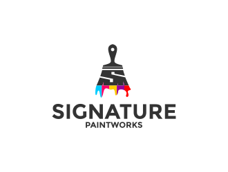 Signature Paintworks  logo design by senandung