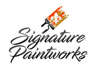 Signature Paintworks  logo design by megalogos