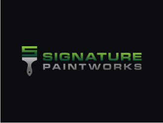 Signature Paintworks  logo design by tejo