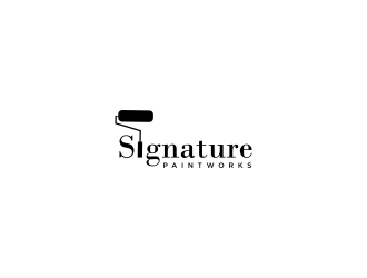 Signature Paintworks  logo design by haidar