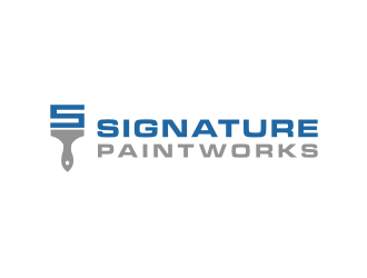 Signature Paintworks  logo design by tejo