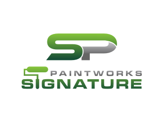 Signature Paintworks  logo design by tejo