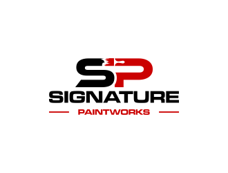 Signature Paintworks  logo design by haidar