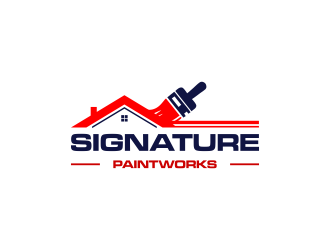 Signature Paintworks  logo design by haidar