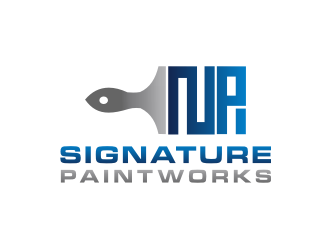 Signature Paintworks  logo design by tejo