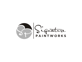 Signature Paintworks  logo design by cintya