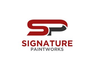 Signature Paintworks  logo design by cintya