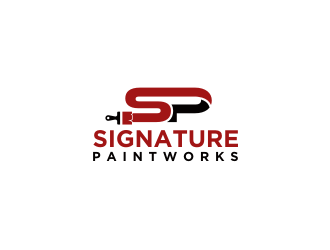 Signature Paintworks  logo design by cintya