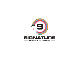 Signature Paintworks  logo design by cintya