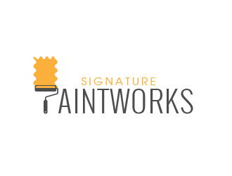 Signature Paintworks  logo design by AnuragYadav