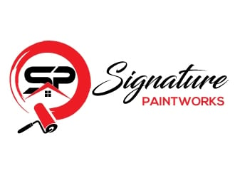 Signature Paintworks  logo design by Upoops