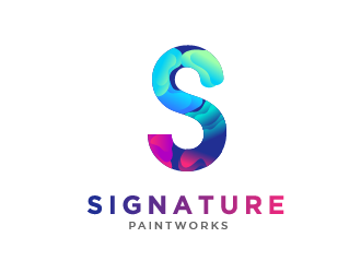 Signature Paintworks  logo design by AnuragYadav