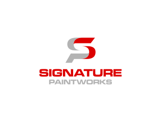 Signature Paintworks  logo design by Asani Chie