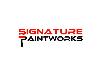 Signature Paintworks  logo design by sodimejo