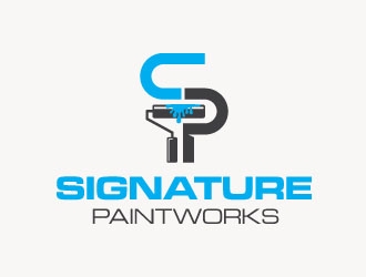 Signature Paintworks  logo design by zinnia