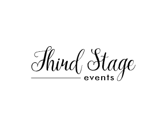 third stage logo design by Mirza