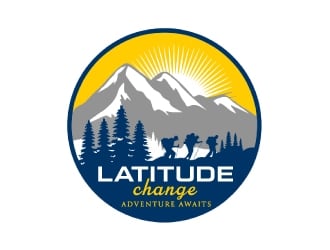 Latitude Change logo design by nehel