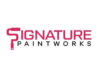 Signature Paintworks  logo design by Andrei P