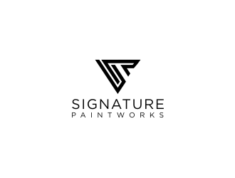 Signature Paintworks  logo design by EkoBooM