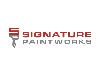 Signature Paintworks  logo design by tejo