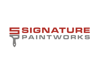 Signature Paintworks  logo design by tejo