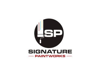 Signature Paintworks  logo design by cintya